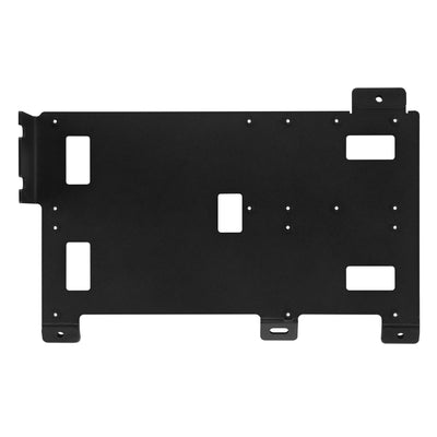 DS18 RZR-AMPRACK14-18 under-dash amp rack back view