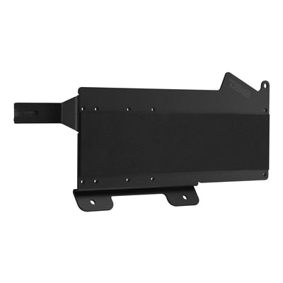 DS18 RZR-AMPRACK19UP under-dash amp rack right view