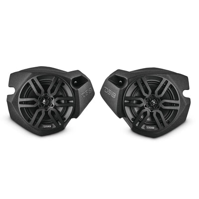 Polaris RZR Front Kick Panel Pods with 6.5” Active Speakers and Bluetooth