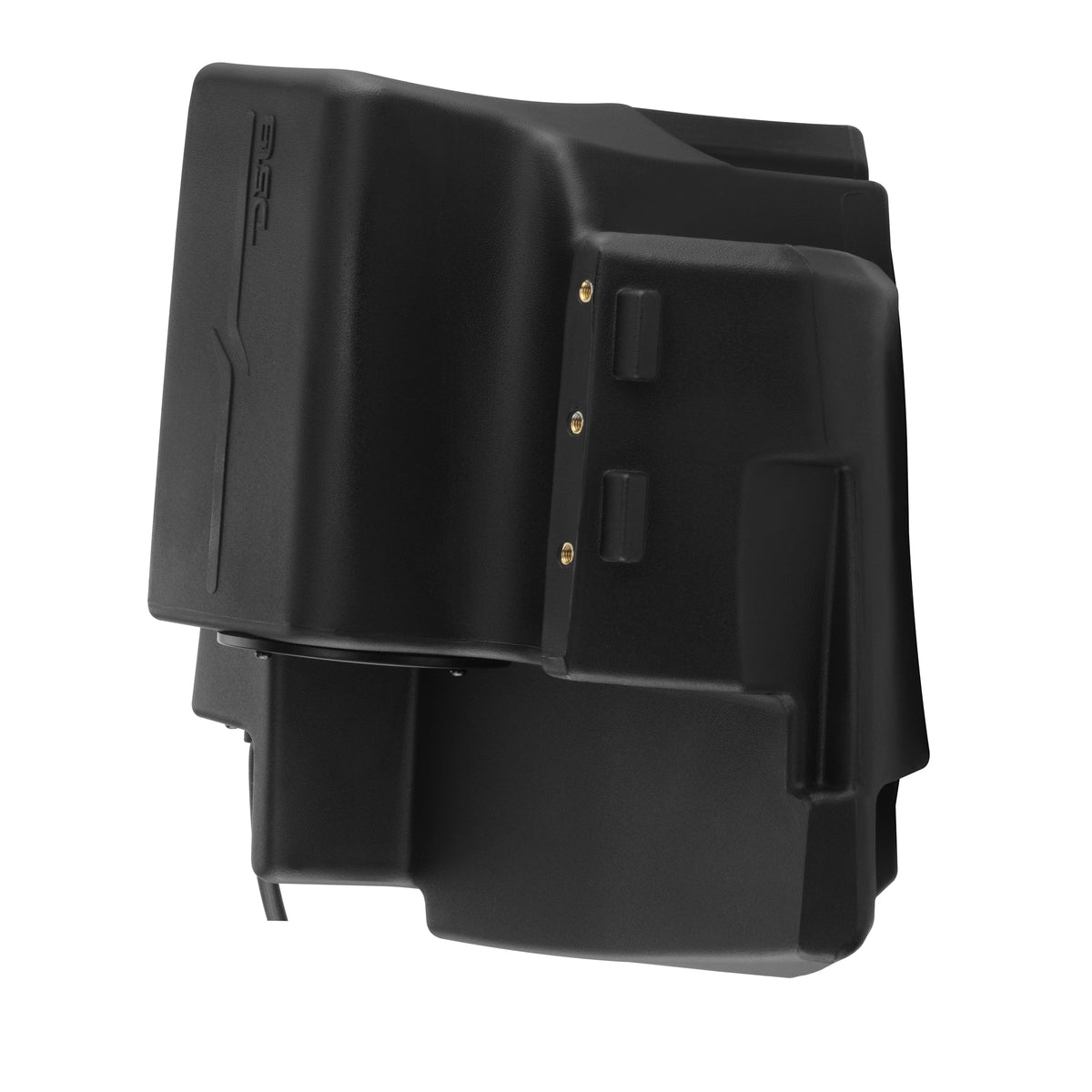 DS18 RZR-PROFSUB10LD loaded subwoofer enclosure bottom view