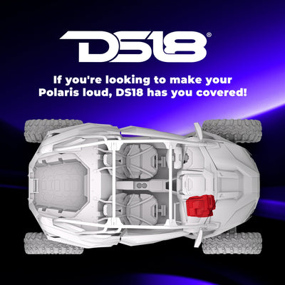 DS18 RZR-PROFSUB10LD loaded subwoofer enclosure profile info 6