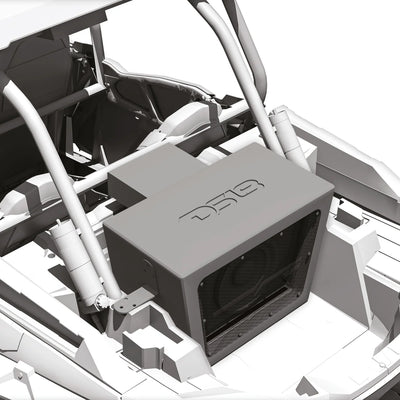 Polaris RZR PRO/XP 10" Bandpass Subwoofer Enclosure for Rear Cargo Box with Digital LED Lights + Light Controller | EXL-X10.2D Preloaded