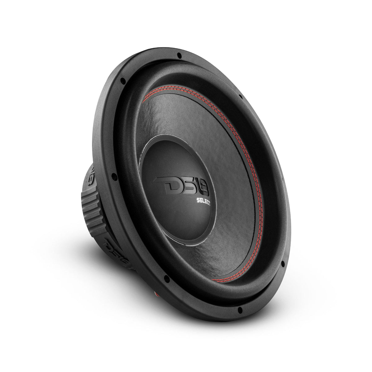 DS18 SLC12S 12" subwoofer, three-quarter view