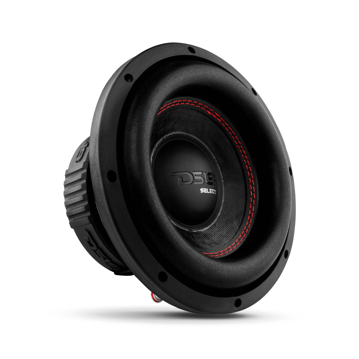 DS18 SLC8S 8" subwoofer, three-quarter view