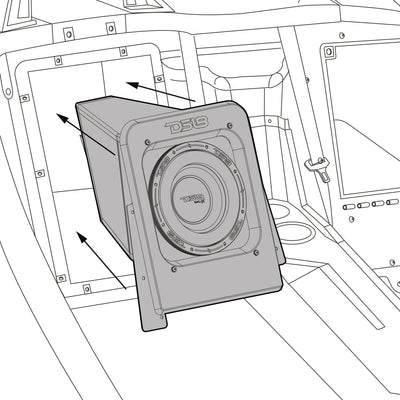 DS18 SLG-RSUB10XLLD for the Polaris Slingshot