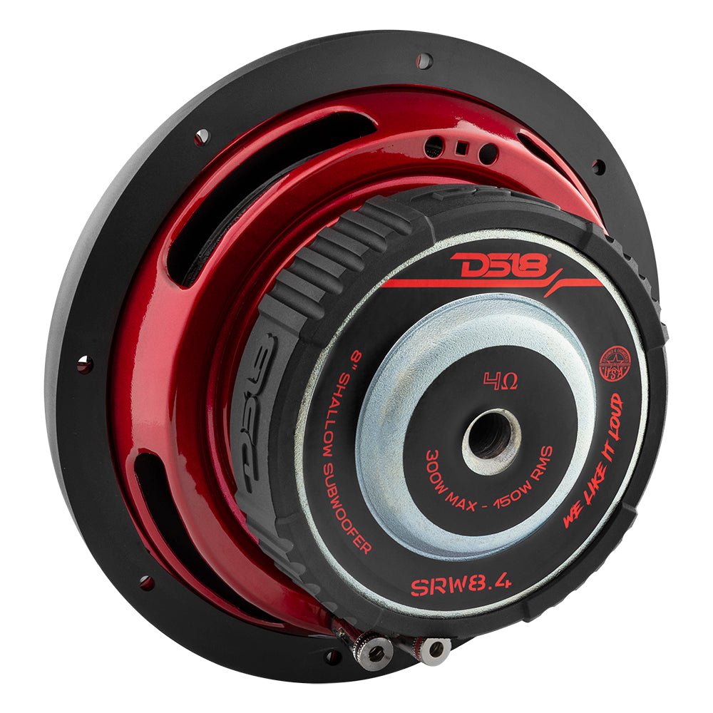 DS18 SRW8.4 8" subwoofer, additional view