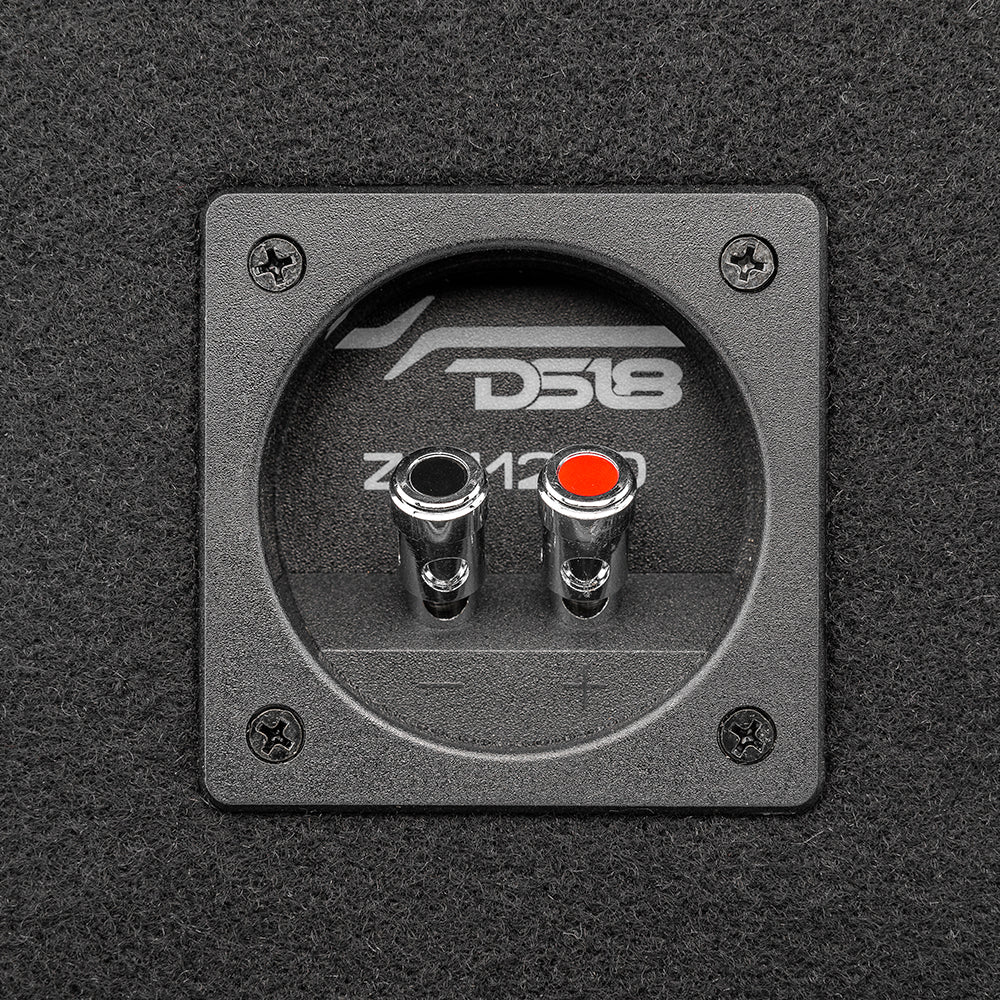 DS18 ZR112LD spring-loaded speaker wire terminals