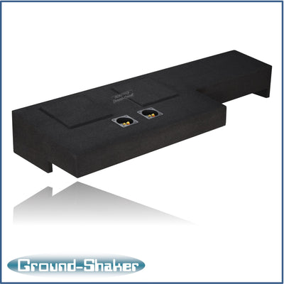 Ground Shaker GS-AF250210B enclosure for 17-23 Ford F-250 Ext Cab, side profile