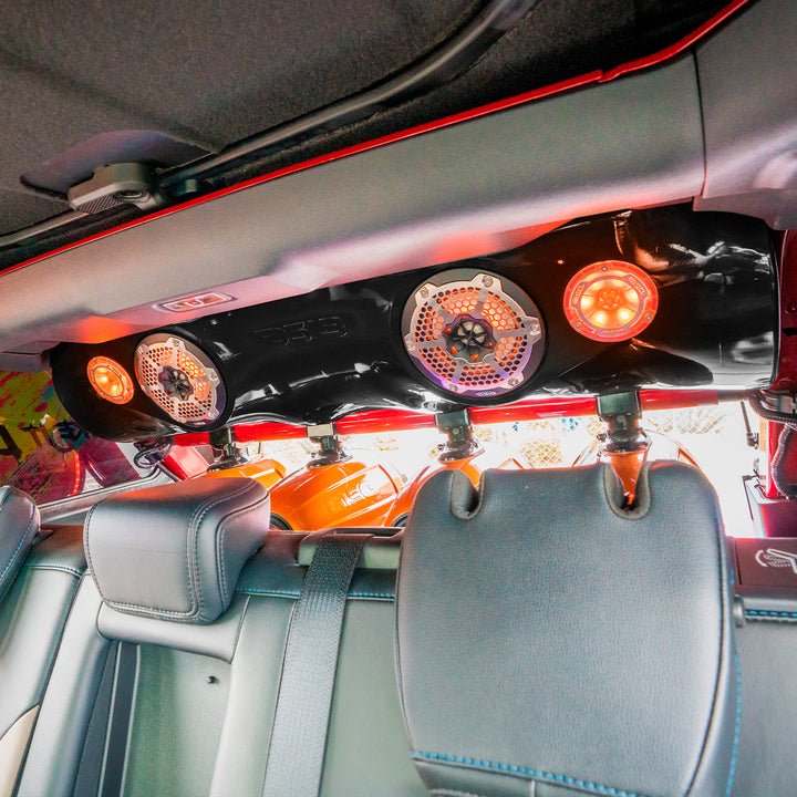 DS18 BRO-SBAR/BK sound bar application view in Ford Bronco