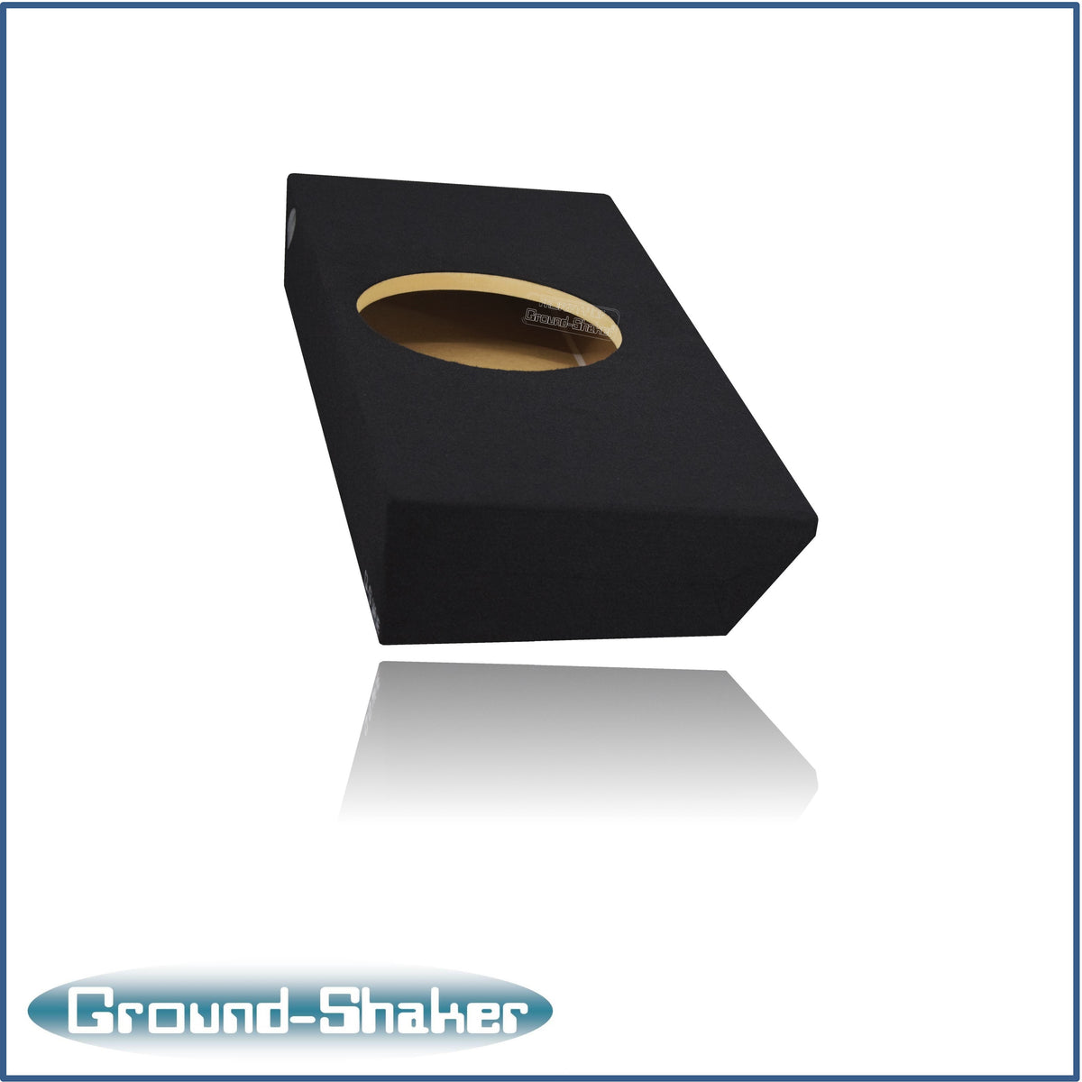 Ground Shaker GS-CCGM110B subwoofer enclosure for Fits 04–14 GMC Canyon Crew Cab