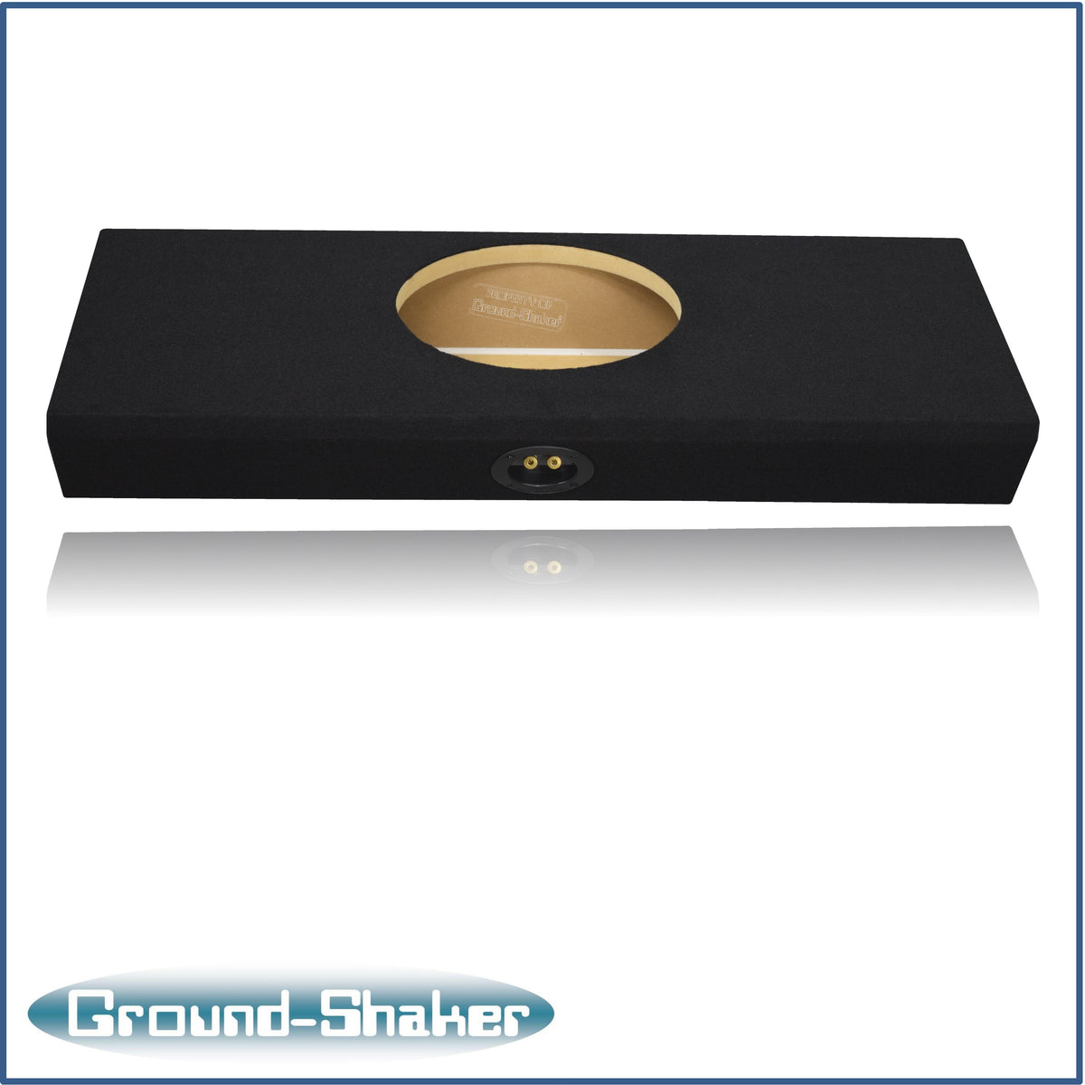 Ground Shaker GS-CCGM110B subwoofer enclosure for Fits 04–14 GMC Canyon Crew Cab