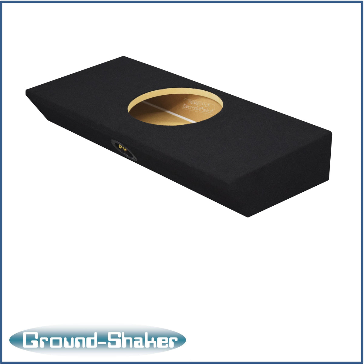 Ground Shaker GS-CCGM110B subwoofer enclosure for Fits 04–14 GMC Canyon Crew Cab
