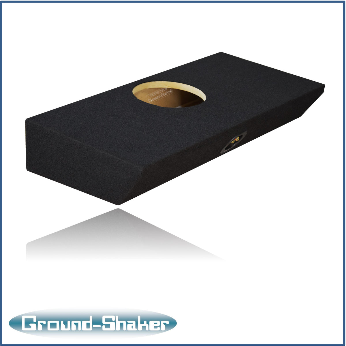 Ground Shaker GS-CCGM18B subwoofer enclosure for Fits 04–14 GMC Canyon Crew Cab