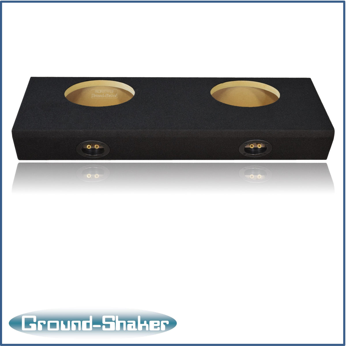 Ground Shaker GS-CCGM28B subwoofer enclosure for Fits 04–14 GMC Canyon Crew Cab