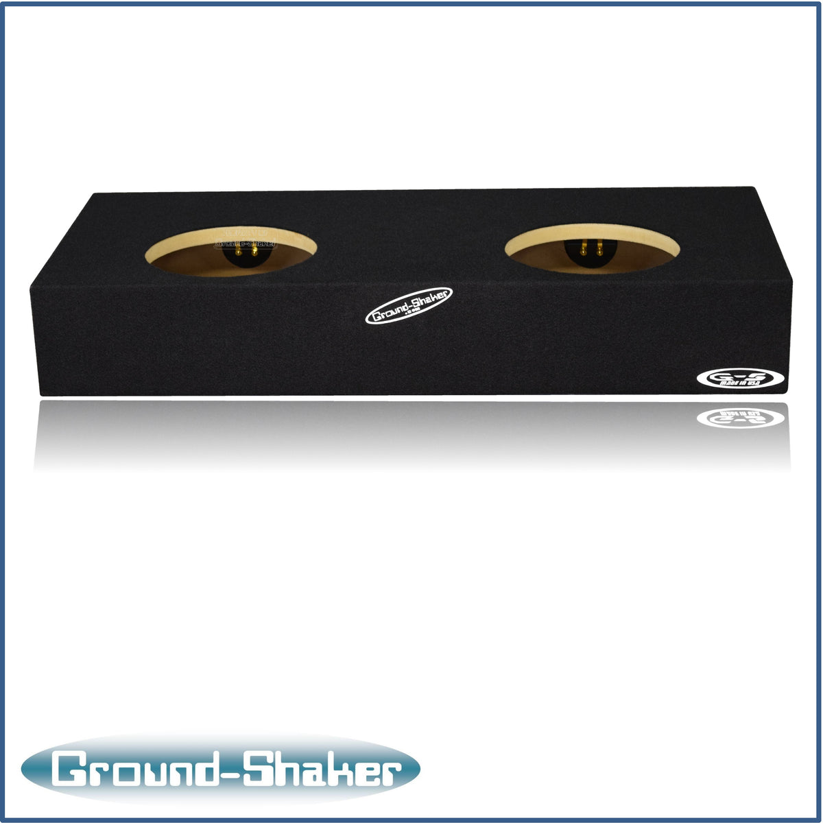 Ground Shaker GS-CCGM28B subwoofer enclosure for Fits 04–14 GMC Canyon Crew Cab