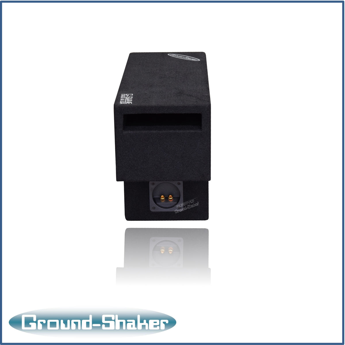 Ground Shaker GS-CQGMP110B subwoofer enclosure for Fits 04–14 GMC Canyon Extended Cab