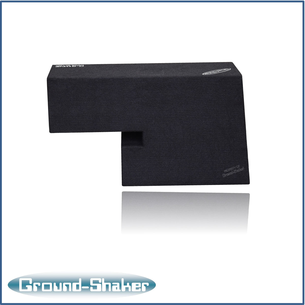 Ground Shaker GS-CQGMP110B subwoofer enclosure for Fits 04–14 GMC Canyon Extended Cab