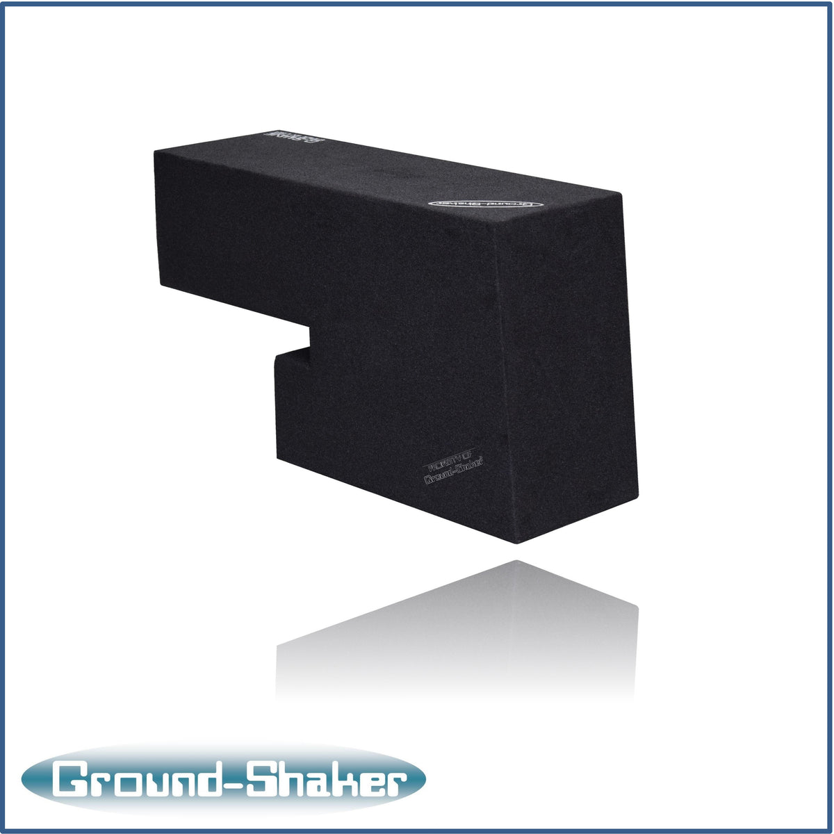 Ground Shaker GS-CQGMP110B subwoofer enclosure for Fits 04–14 GMC Canyon Extended Cab