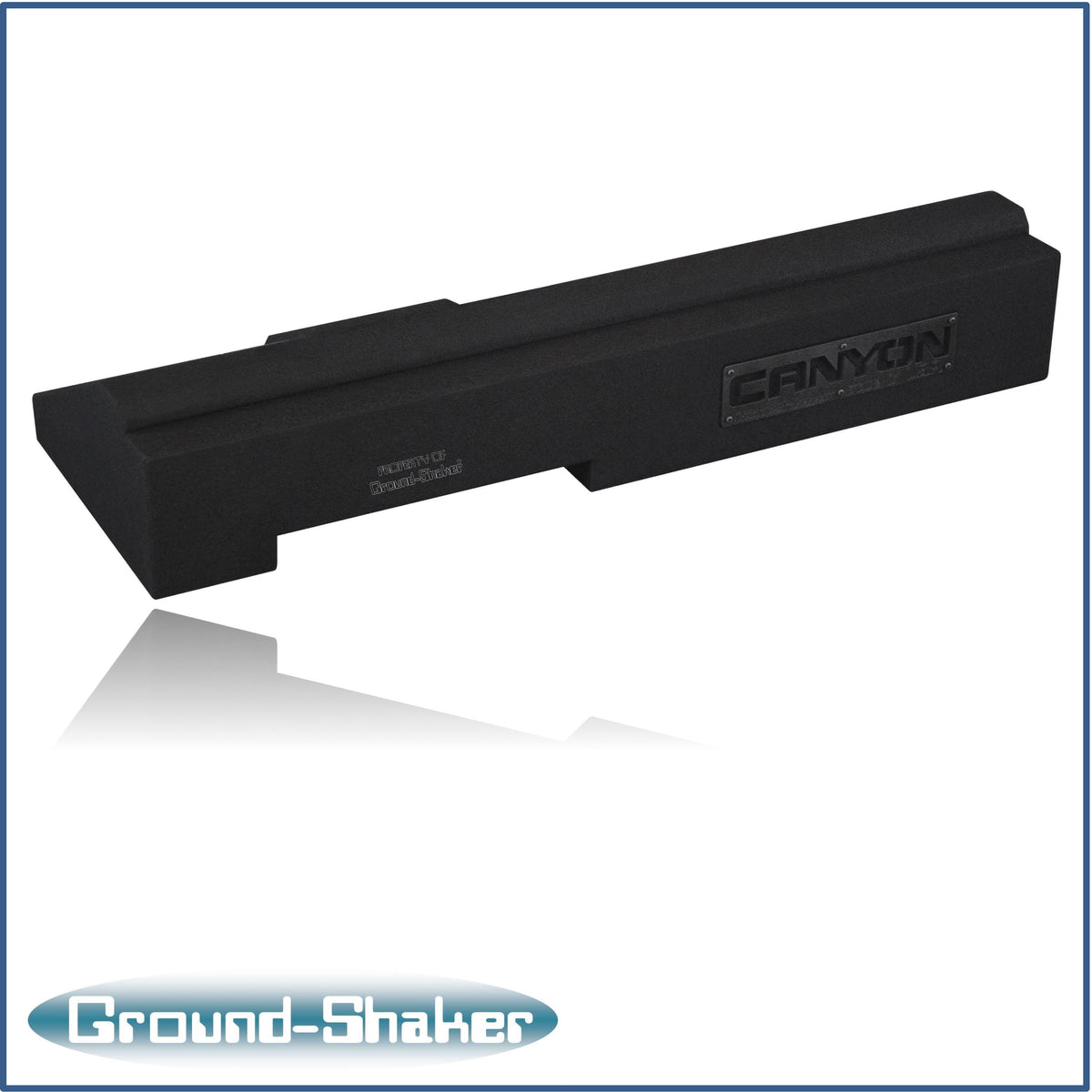 Ground Shaker GS-CXGMP110B subwoofer enclosure for Fits 15–24 GMC Canyon Crew Cab