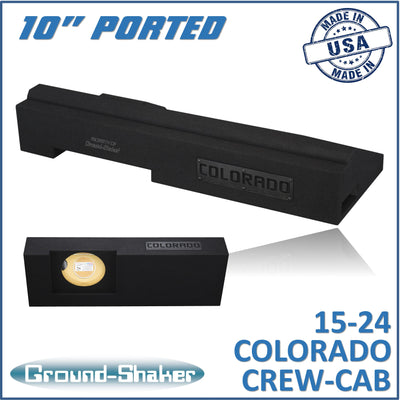 GS-CXHVP110B subwoofer enclosure for Fits 15–26 Chevy Colorado Crew Cab