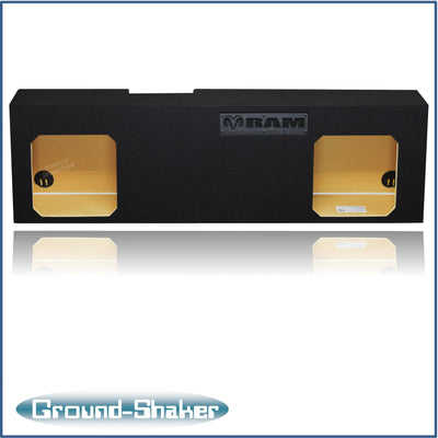 Ground Shaker GS-DRSCPK212B subwoofer enclosure for Fits 06–26 Dodge Ram Mega Cab