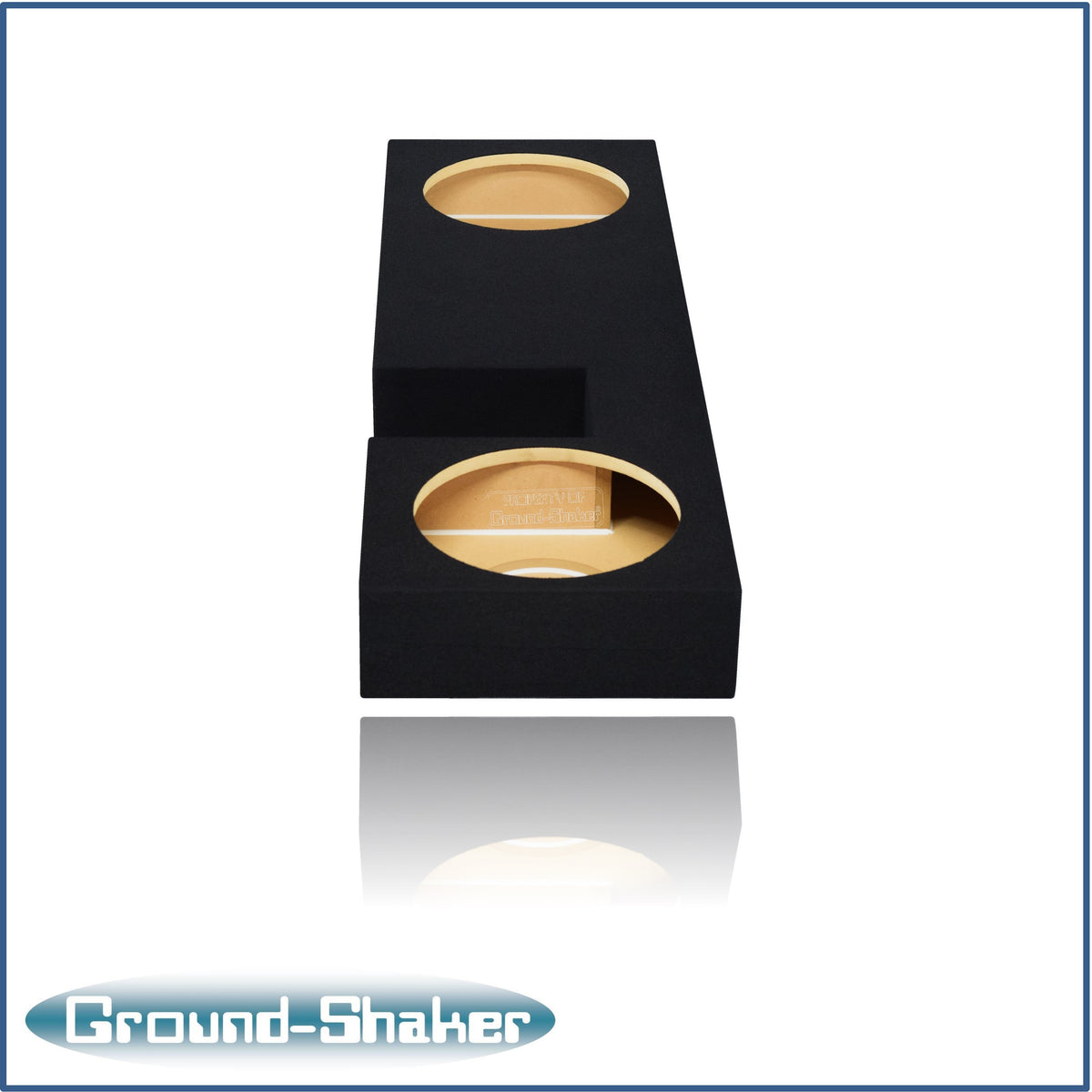 Ground Shaker GS-DTOY212B subwoofer enclosure for Fits 07–21 Toyota Tundra Double Cab