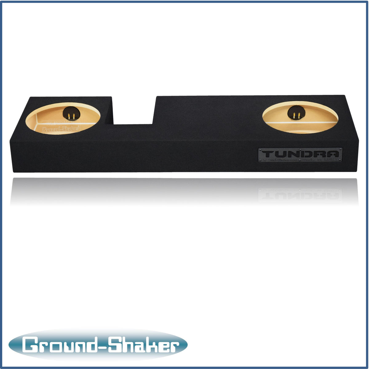 Ground Shaker GS-DTOY212B subwoofer enclosure for Fits 07–21 Toyota Tundra Double Cab