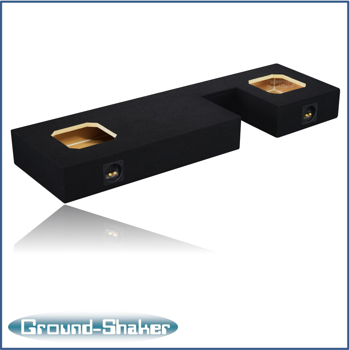 Ground Shaker GS-DTOYKK28B subwoofer enclosure for Fits 07–21 Toyota Tundra Double Cab