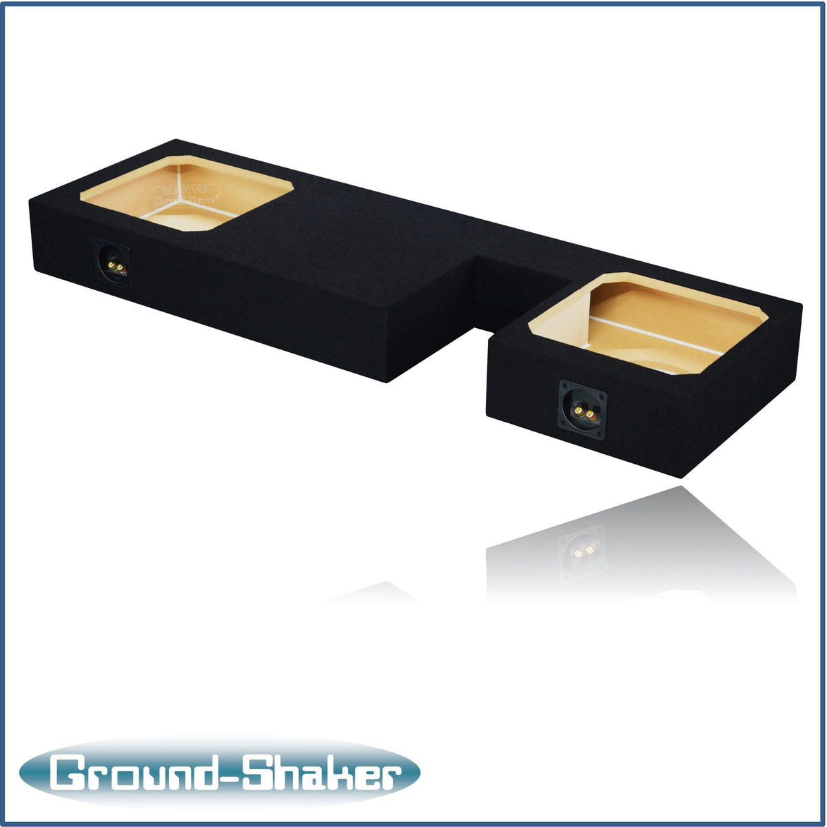 Ground Shaker GS-DTOYL7T212B subwoofer enclosure for Fits 07–21 Toyota Tundra Double Cab