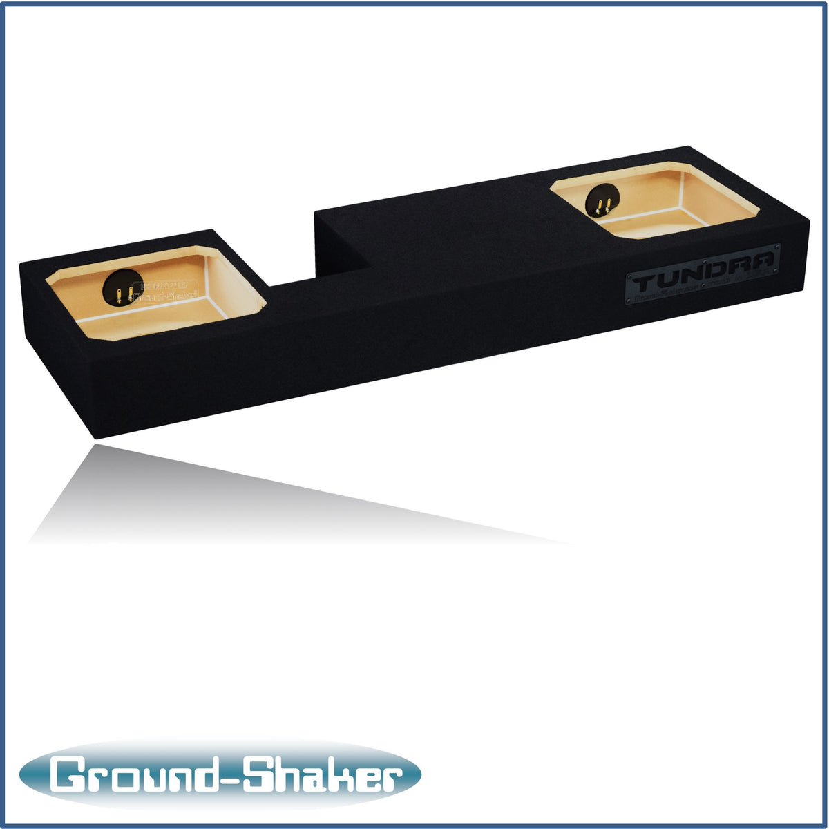 Ground Shaker GS-DTOYL7T212B subwoofer enclosure for Fits 07–21 Toyota Tundra Double Cab