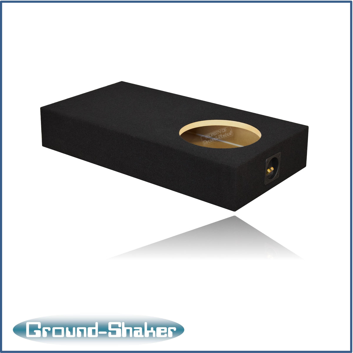 Ground Shaker GS-DTOYP110B subwoofer enclosure for Fits 07–21 Toyota Tundra Double Cab
