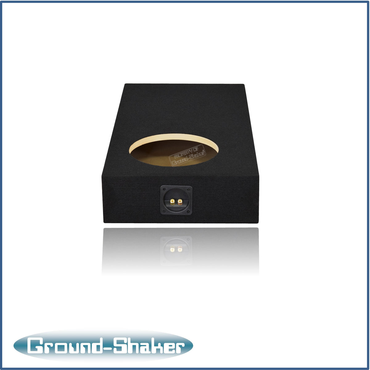 Ground Shaker GS-DTOYP110B subwoofer enclosure for Fits 07–21 Toyota Tundra Double Cab