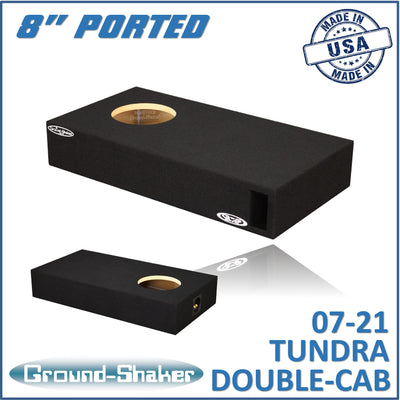Ground Shaker GS-DTOYP18B subwoofer enclosure for Fits 07–21 Toyota Tundra Double Cab