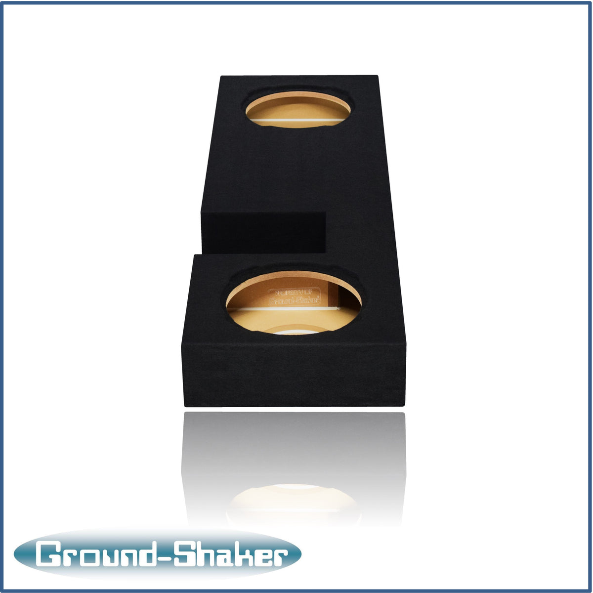 Ground Shaker GS-DTOYTW3210B subwoofer enclosure for Fits 07–21 Toyota Tundra Double Cab