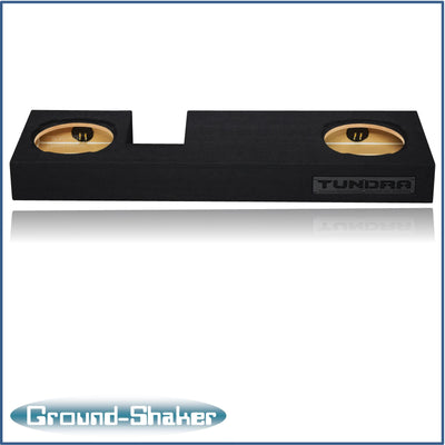 Ground Shaker GS-DTOYTW3210B subwoofer enclosure for Fits 07–21 Toyota Tundra Double Cab