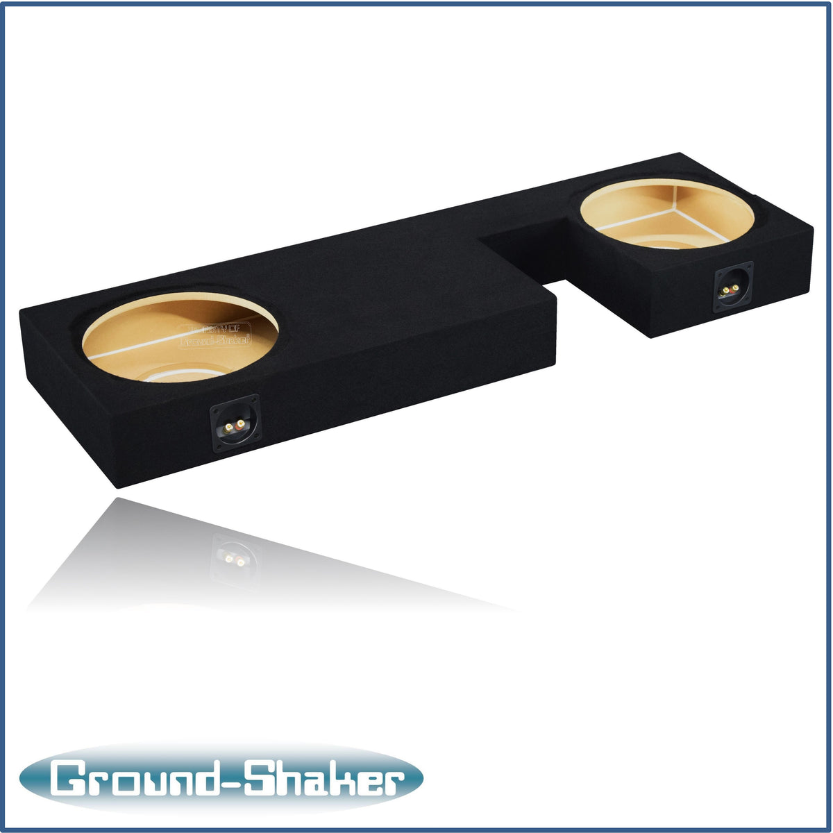 Ground Shaker GS-DTOYTW3212B subwoofer enclosure for Fits 07–21 Toyota Tundra Double Cab