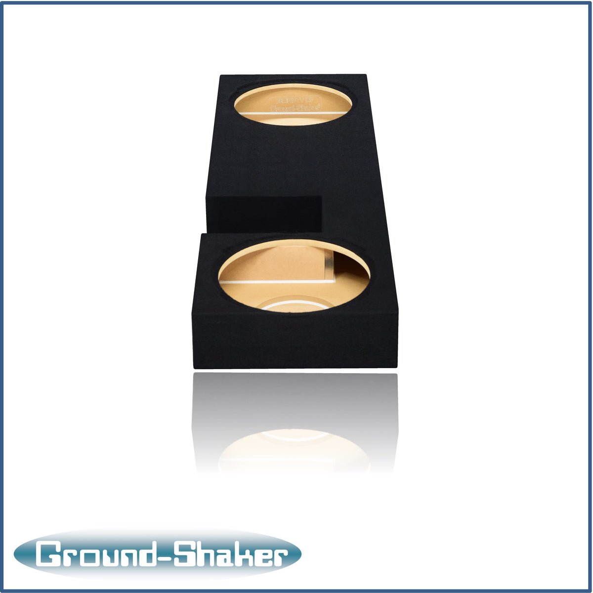 Ground Shaker GS-DTOYTW3212B subwoofer enclosure for Fits 07–21 Toyota Tundra Double Cab