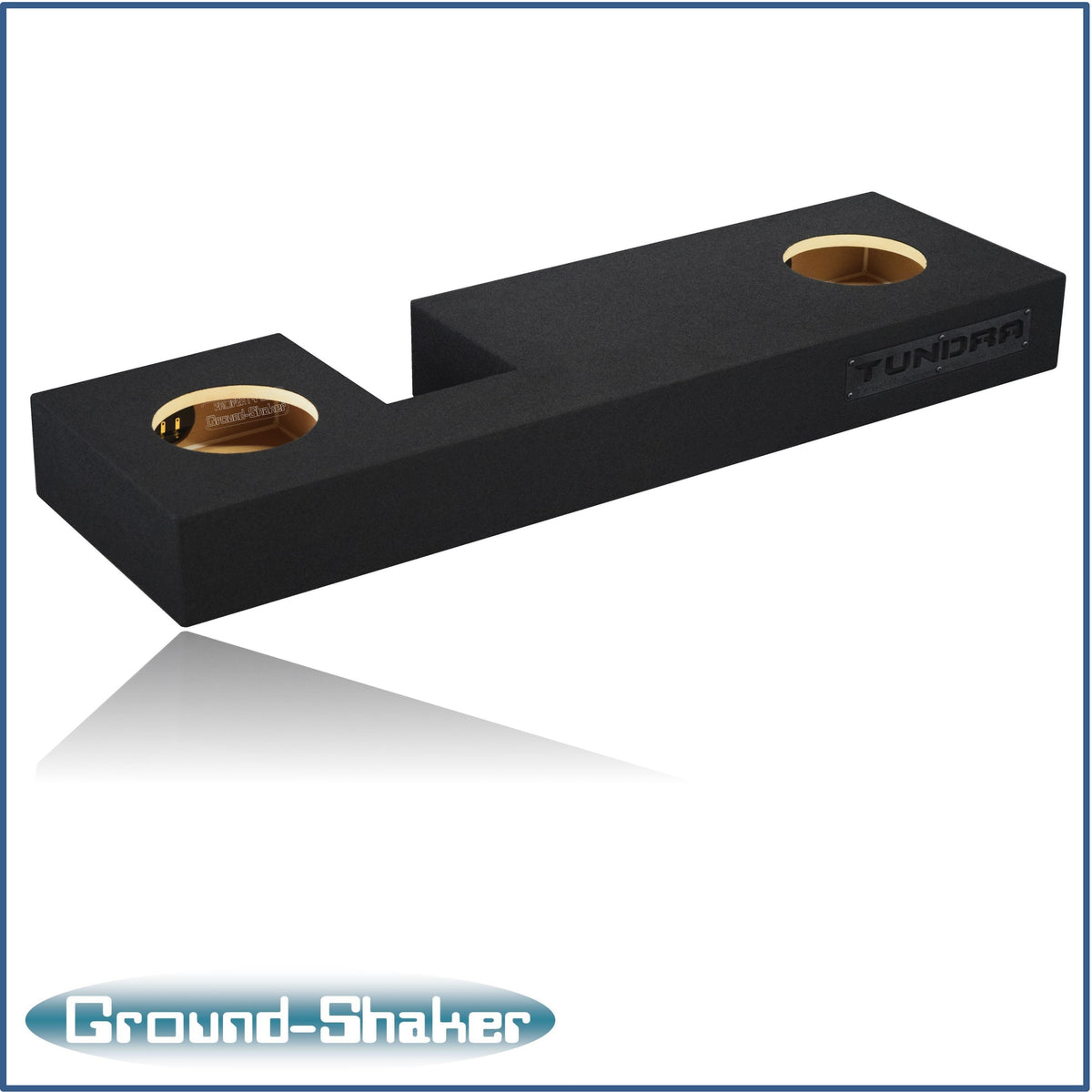 Ground Shaker GS-DTOYXL28B subwoofer enclosure for Fits 07–21 Toyota Tundra Double Cab