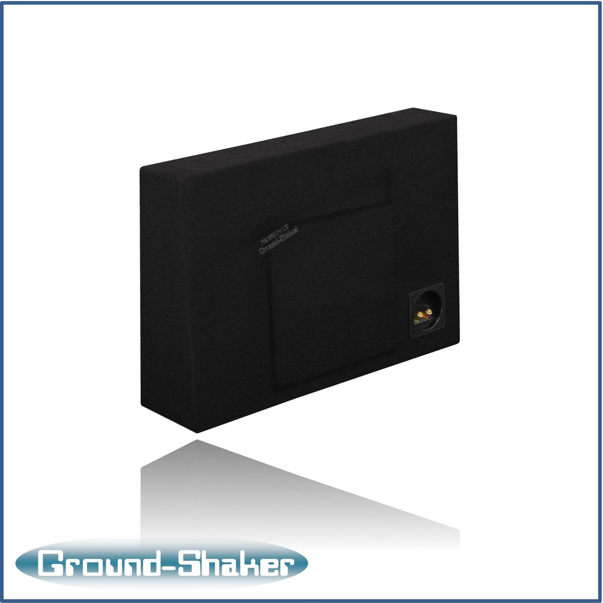 Ground Shaker GS-F250KK18B enclosure for 99-07 Ford F-250 Crew Cab, side profile