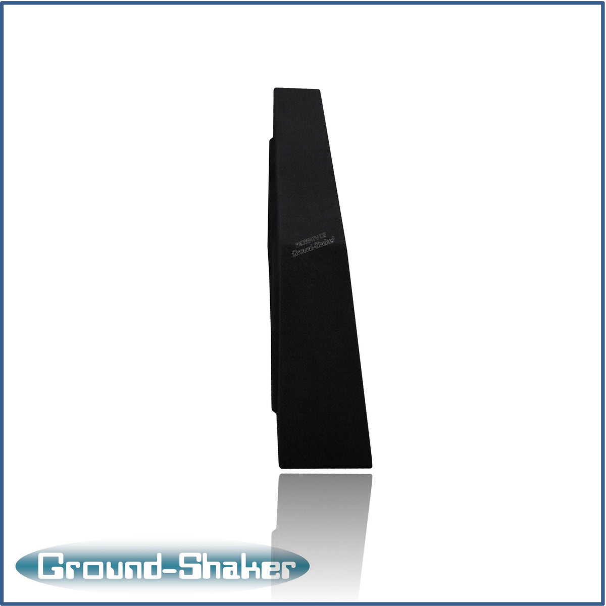Terminal detail, triple 10 inch L7T sub box for Ford F-250 Crew Cab