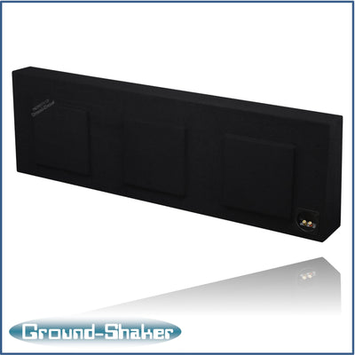 GS-F350312B triple 12-inch sub box for 99–07 Ford F-350 Crew Cab, detail