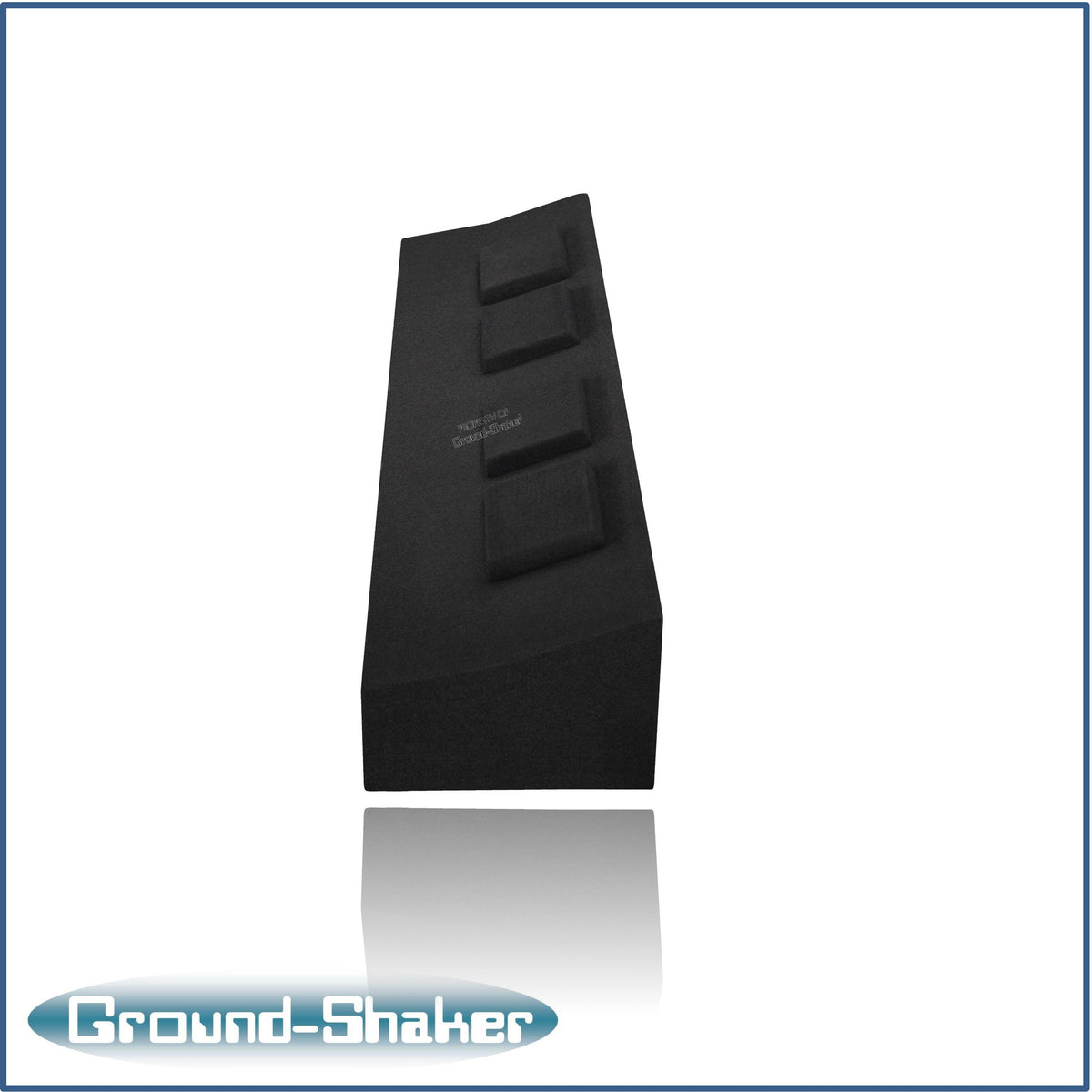 Terminal detail, quad 8 inch sealed sub box for Ford F-250 Crew Cab