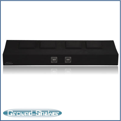 Slot port detail on quad 8 inch box for Ford F-250 Crew Cab