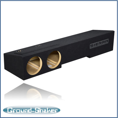 Ground Shaker GS-FGMCP28B subwoofer enclosure for Fits 14–18 GMC Sierra Crew Cab