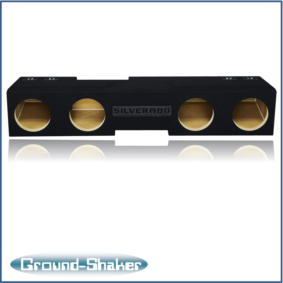 GS-FLCHV48B subwoofer enclosure for Fits 19–26 Chevy Silverado Crew Cab