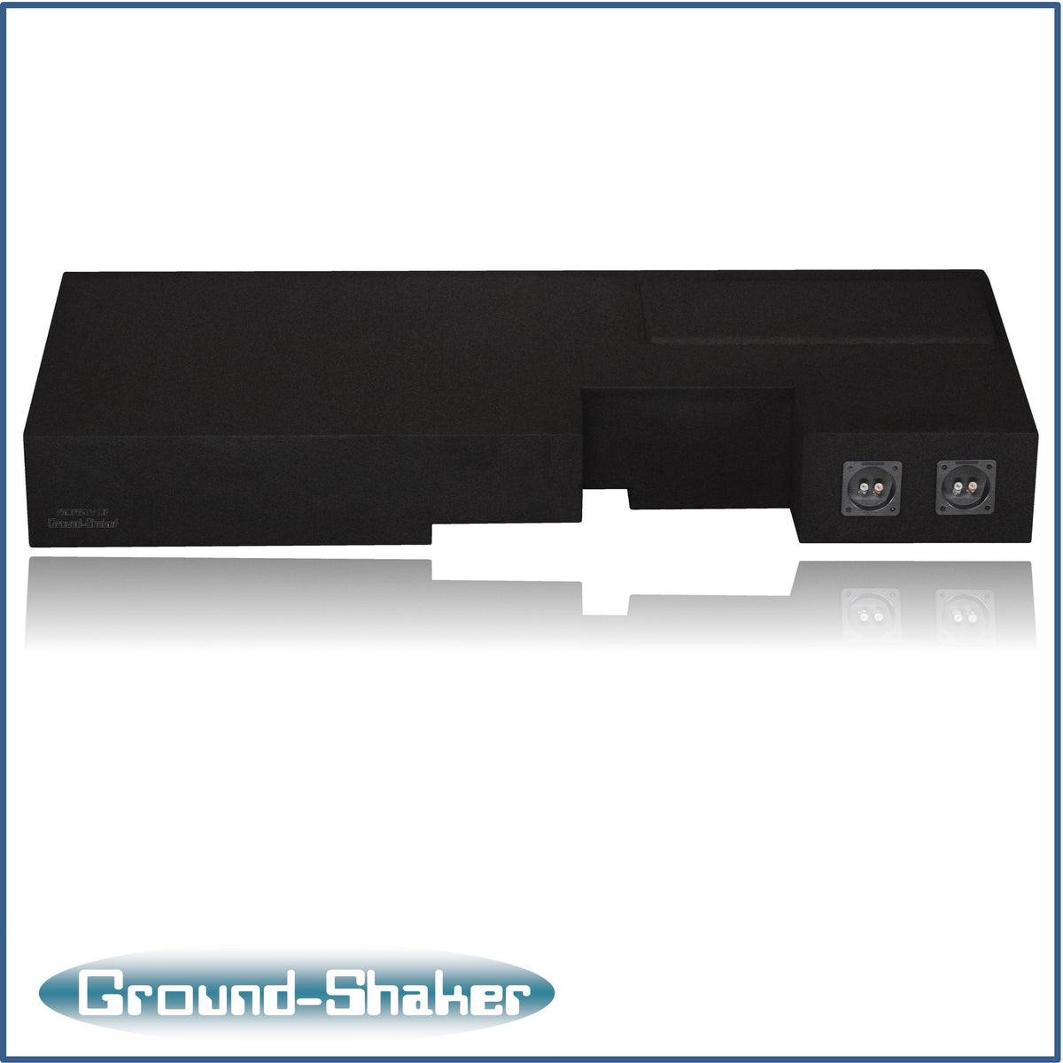 GS-FLCHVP28B subwoofer enclosure for Fits 19–26 Chevy Silverado Crew Cab