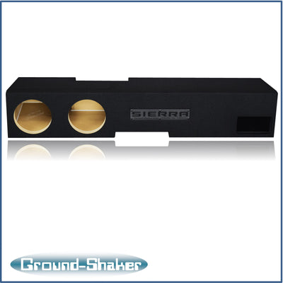 Ground Shaker GS-FLGMP28B subwoofer enclosure for Fits 19–26 GMC Sierra Crew Cab