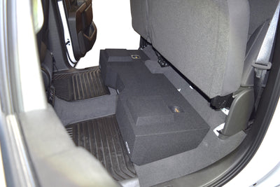 GS-GCHVP28B subwoofer enclosure for Fits 14–18 Chevy Silverado Crew Cab