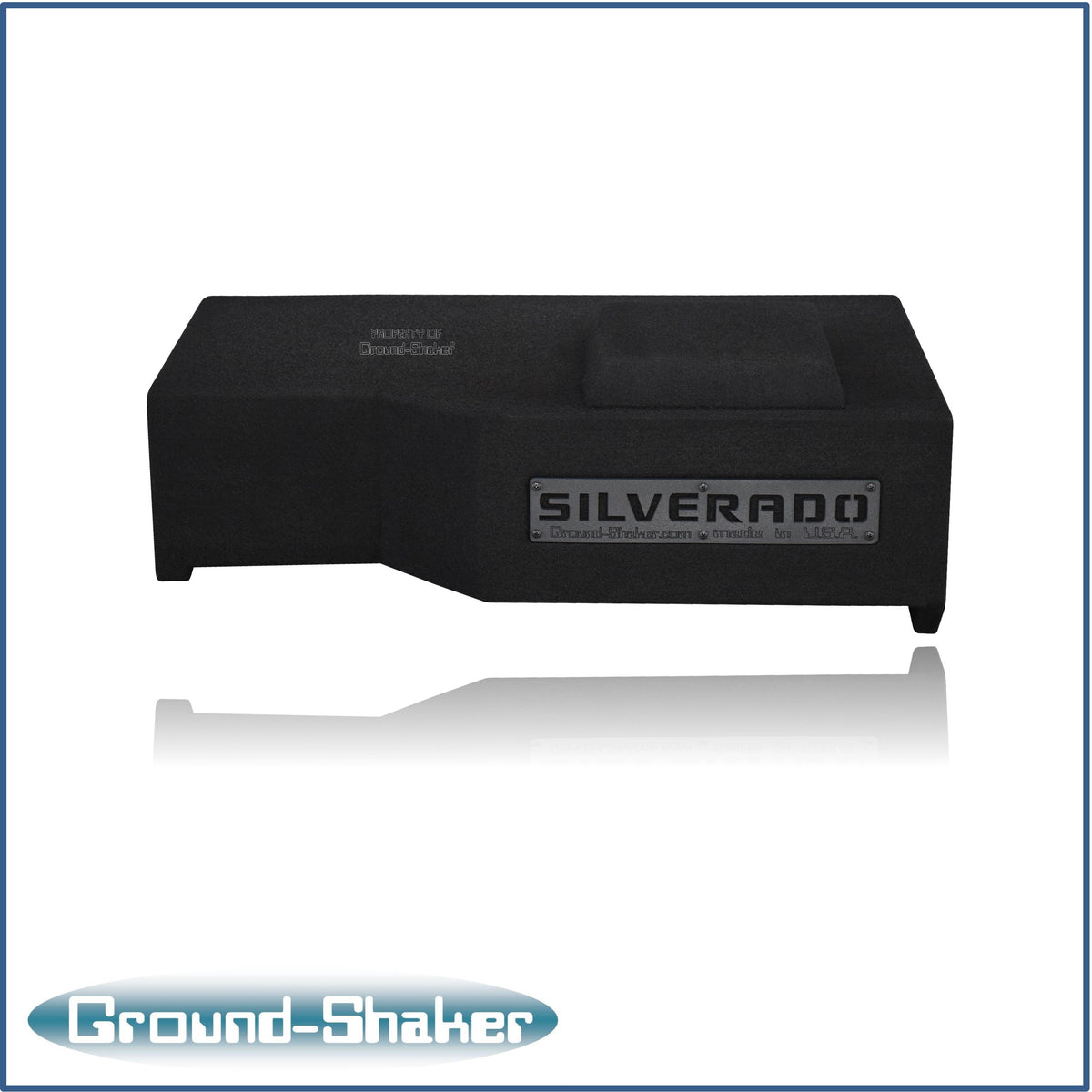 GS-GCHVKK18B subwoofer enclosure for Fits 14–18 Chevy Silverado Crew Cab