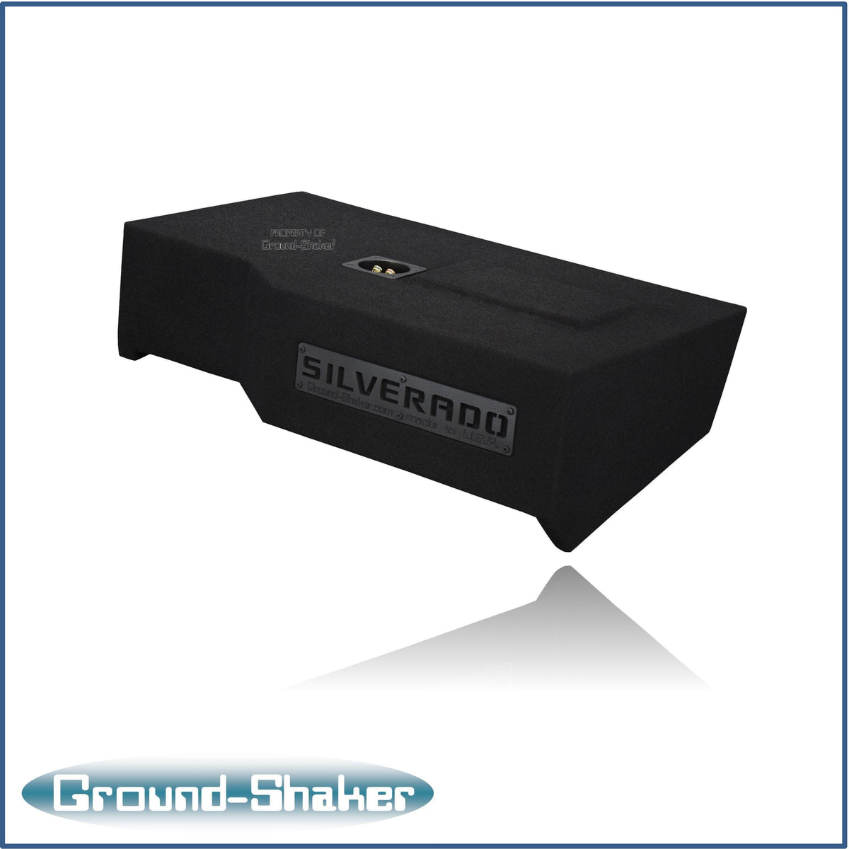 GS-GCHVL7T112B subwoofer enclosure for Fits 14–18 Chevy Silverado Crew Cab
